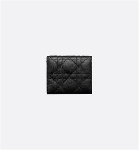 dior caro hibiscus wallet|Dior Caro Hibiscus Wallet Black Supple Cannage Calfskin .